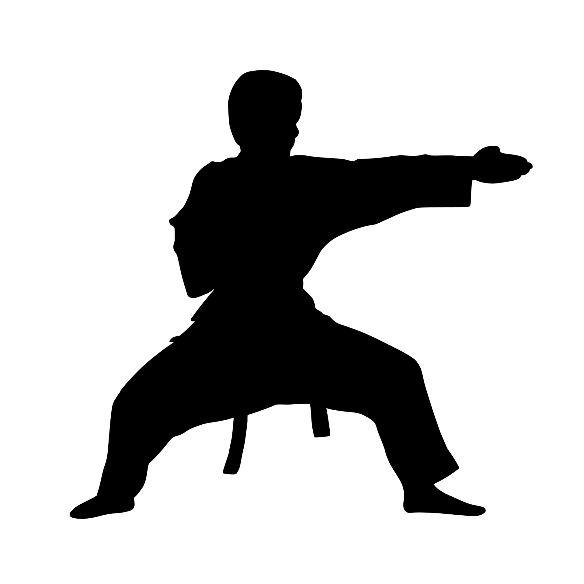 karate-fighter-silhouette